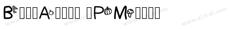 Big-Apple 3PM字体转换